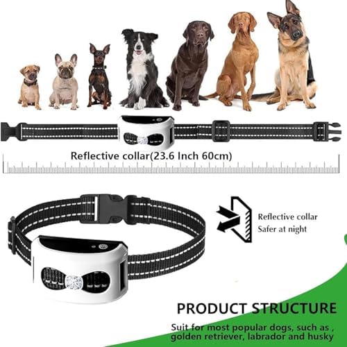 Smart 2-in-1 Electronic Wireless Fence Dog Trainer, Rechargeable and Waterproof, Signal Range Radius Up to 990 Feet. Suitable for All Dogs