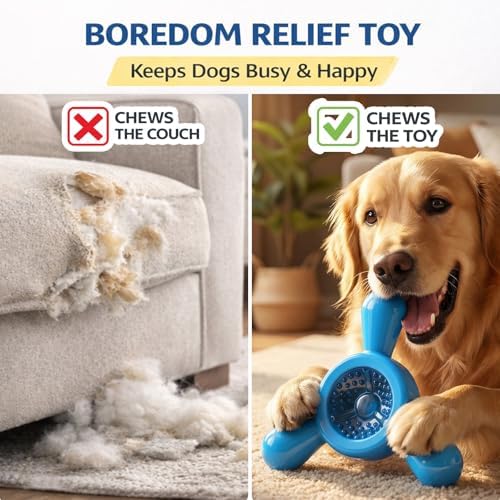 Dog Chew Toy for Aggressive Chewers, Puppy Teething Toys for Small Dogs