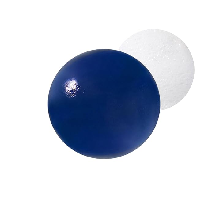 ONGREDIENTS Butterfly Pea Cleansing Ball, Face Soap Bar, Jelly Ball Cleanser, 3.8 Ounce