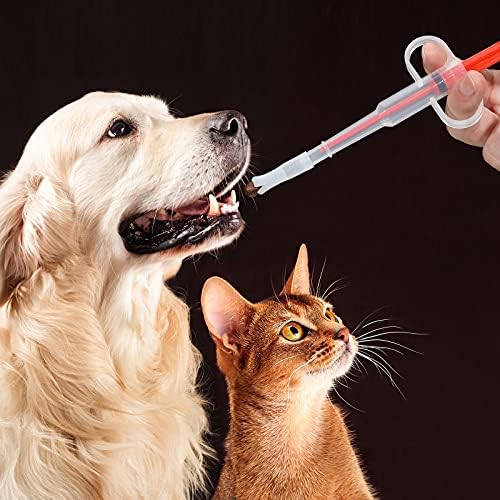 3 Pcs Pet Pill Plunger Popper for Small Cats Dogs