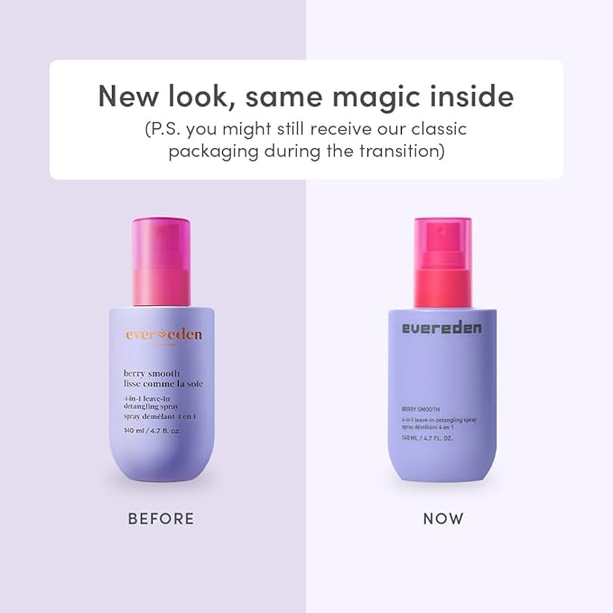 Evereden Kids Detangler Spray: 4-in-1 Leave-In Hair Spray | Detangle, Moisturize, & Protect | Easily Tackle Even the Toughest Knots | Clean & Vegan All types of Hair Product for Kids