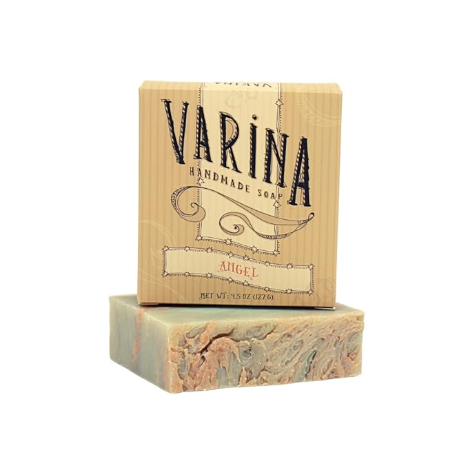 Natural Angel Bar Soap - Gentle Cleansing for Sensitive Skin, Floral - 3 Pack