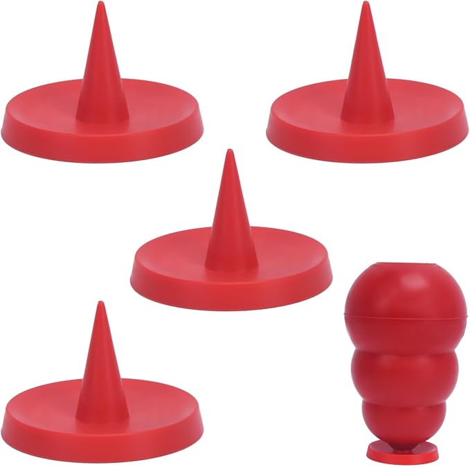 YeeBeny 4 Pack Dog Chew Toy Stopper Plug Fit L XL Kong Freezer Treat Toys