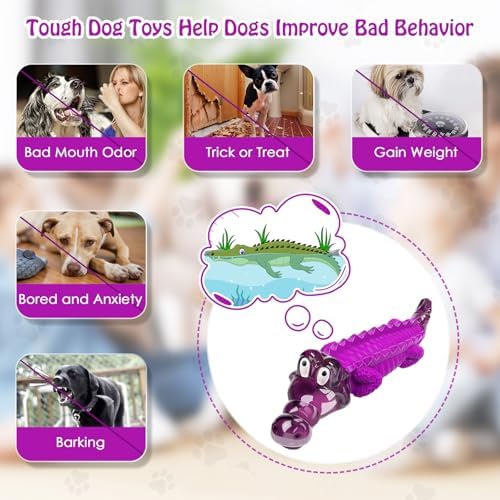 Jeefome Dog Chew Toys for Aggressive Chewers