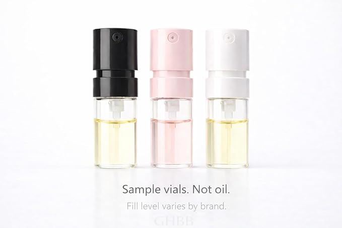 Women's Designer Perfume Sampler Lot Discovery Set x 12 Sample Vials - High End Fragrance Samples for Women, 12 Piece Set