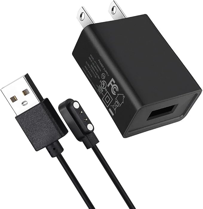 Fast Charger Only for FAFAFROG Dog Bark Collar S1 - USB Power Adapter,3.3Ft Magnetic Charging Cord