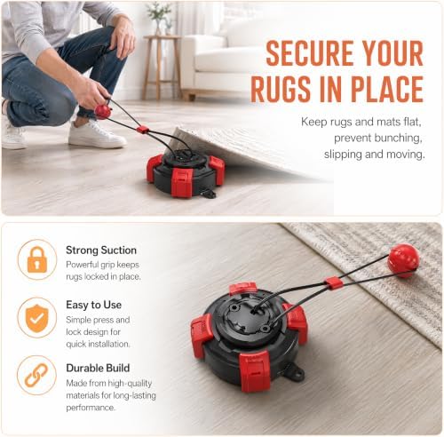 Tri-San Suction Cup Dog Tug Toy Steel Core Interactive Tough Chew Toy for Medium Large Dogs