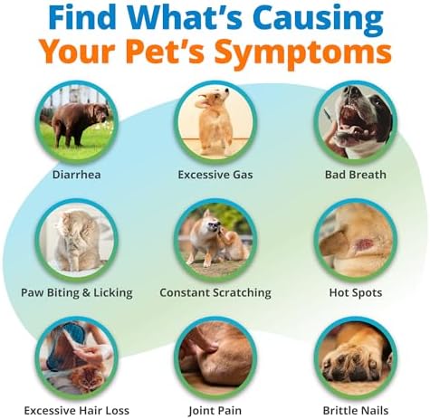 5Strands Comprehensive Pet Health Assessment, 1500 Items Tested, All Breeds | Pet Food Intolerance, Environmental & Heavy Metal Sensitivity, & Nutritional Imbalance Hair Analysis Test for Cats & Dogs