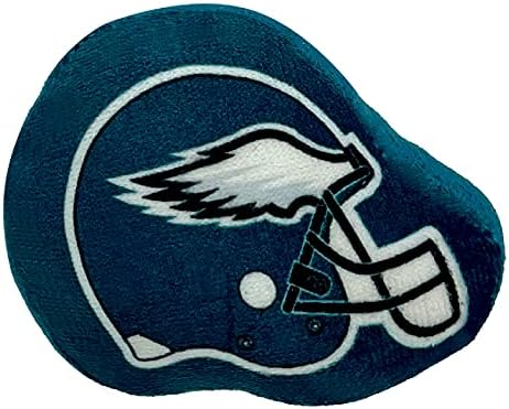 BEST PLUSH CAT TOY NFL PHILADELPHIA EAGLES Complete Set of 3 piece Cat Toys filled with Fresh Catnip. Includes: 1 Helmet Cat Toy, 1 Football Cat Toy with Feathers & 1 Beer Bottle. Beautiful Team LOGOS