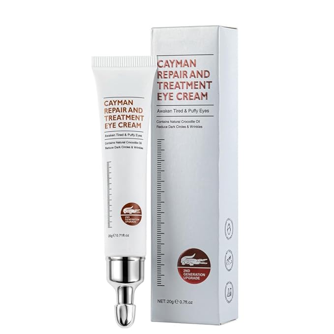 Crocodile Repair Eye Cream, Smooth Tired And Puffy Eyes, Containing Crocodile Oil Reducing Wrinkles, 20g/PC (1PC)