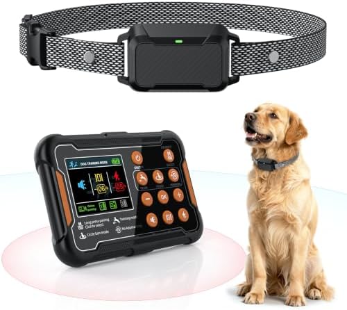 Dog Invisible Fence System with Real-Time Distance Display, 1 Acre