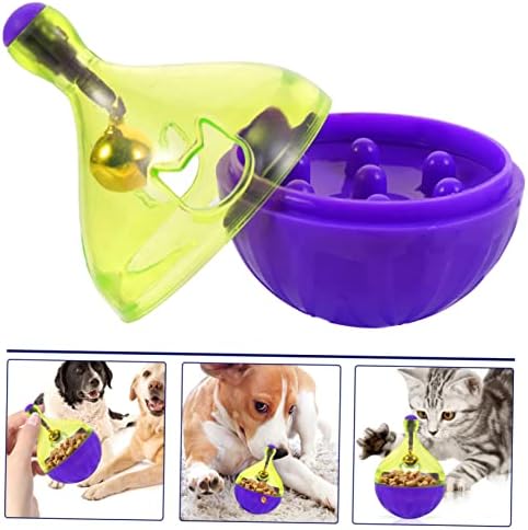 VANZACK Interactive Treat Dispenser Toy Pet Food Feeder Tumbler for Indoor Play and Mental for Treats and Rewards