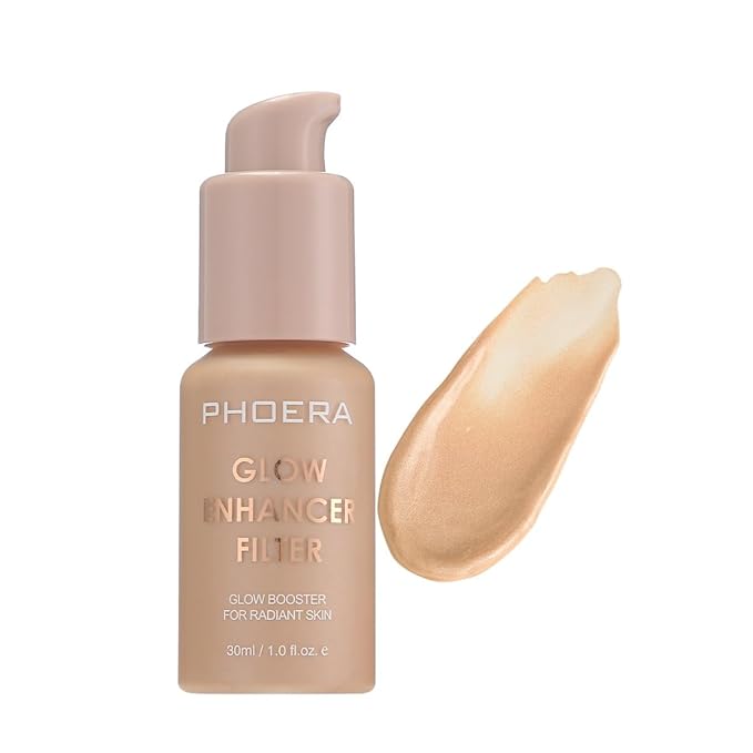 Skin Glow Tint Foundation,Natural Radiant Longwear Filter Effect Silk Perfect Glow Flawless Foundation. (03 Medium)