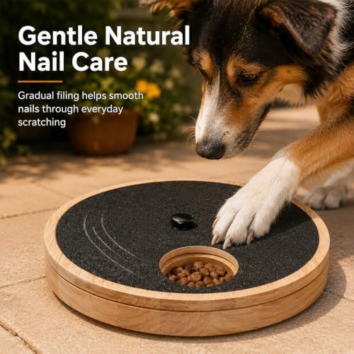 Scratch Pad Treat Dispenser for Dogs, Dog Scratch Pad Treat Dispense