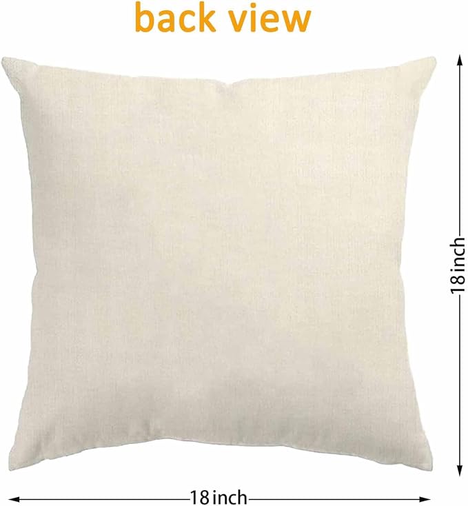ONFAON Fall Decorations for Home, Fall Pillow Covers 18x18 Set of 4, Thanksgiving Decorations Autumn Cushion Case for Couch(Fall09)