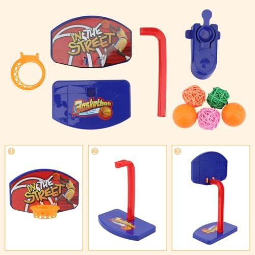 Hypeety Bird Intelligent Mini Basketball Rack Training Toy for Parakeets
