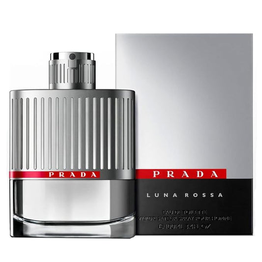 Prada Luna Rossa Eau de Toilette Spray for Men, 3.4 Ounce (Packaging may vary)