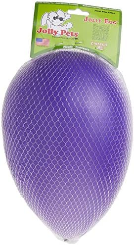 Jolly Pets Jolly Egg Dog Toy, 12 Inches/Large, Purple