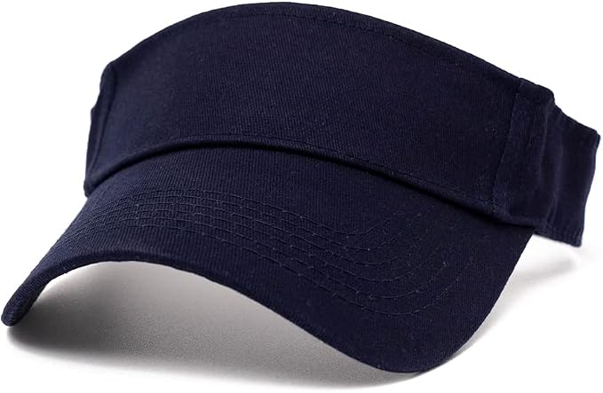 ANDICEQY Sports Sun Visor Hat, Sun Hat Visors for Women and Men for Outdoor | Adjustable Sun Visor Hats, Lightweight & Breathable, Cotton, Ideal for Running, Tennis, Golf, Outdoor Sports and Beach
