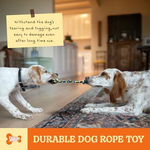 Puppy Teething Toys for Small Dogs, 5 Pack Cotton Puppy Dog Rope Toy