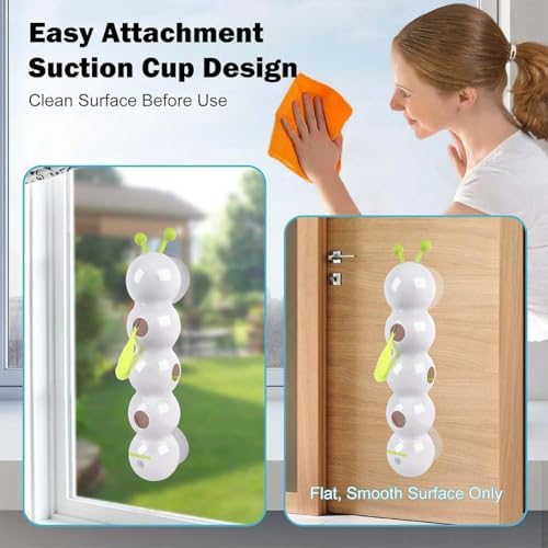 Caterpillar Cat Toy,Interactive Smart Cat Toy, Rechargeable Motion Activated Cats Toys, Bite Resistant, Automatic Kitten Toys for Bored Cats for All Ages Indoor Cat (Style A)