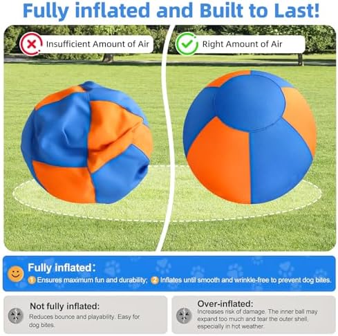 TVM 18" Herding Ball for Dogs Large Interactive Dog