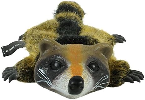 Hyper Pet Real Skinz Raccoon Plush Dog Toy