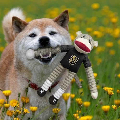 Littlearth NHL Team Sock Monkey Pet Toy - Officially Licensed Teams