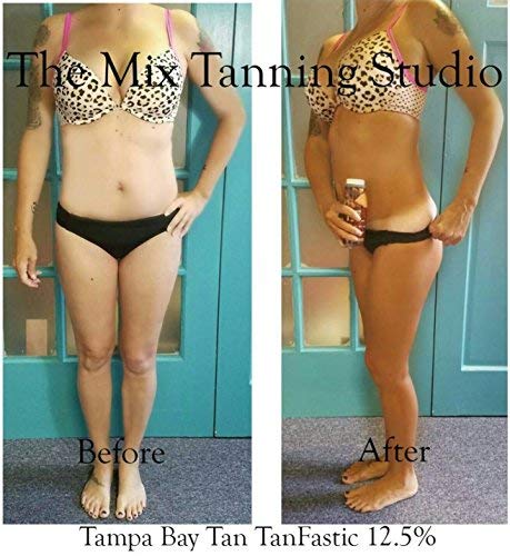 Tan Alchemy Tanfastic 8.5% Med DHA Sunless Airbrush Spraytan Solution 32 oz