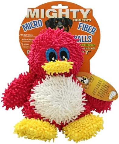 MIGHTY® 2 Pack Microfiber Medium Penguin Dog Toys
