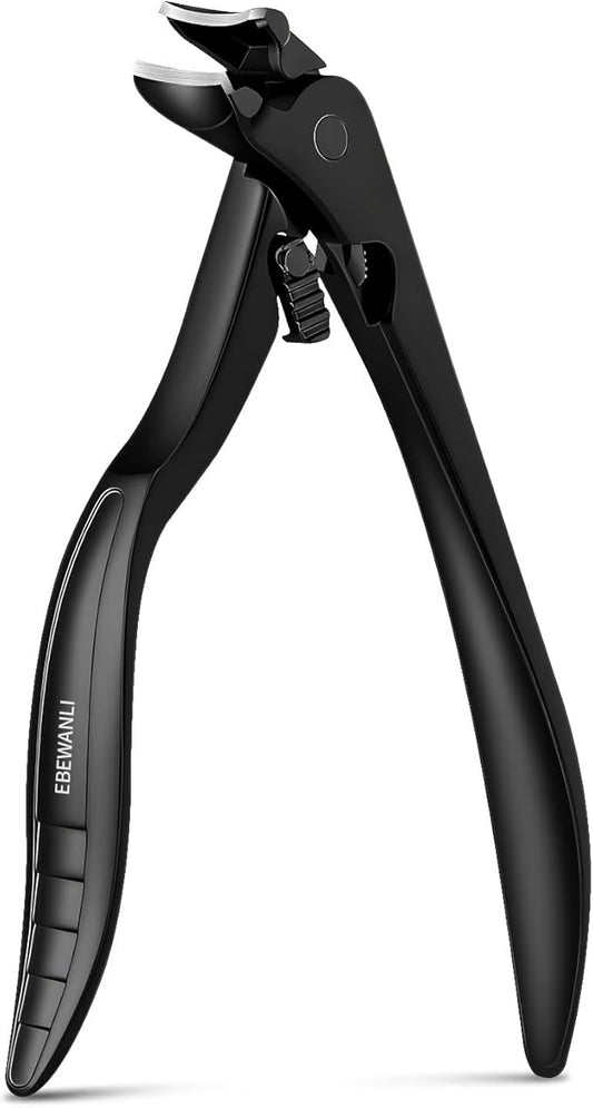 Long Handled Toenail Clippers for Seniors, Long Reach Angled Curved Blade Toenail Clippers for Thick Toenails, Heavy Duty Toe Nail Clippers for Elderly, Men, Women