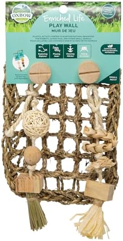 Oxbow Play Wall, Rabbit & Guinea Pig Toys, Guinea Pig Accessories, Small