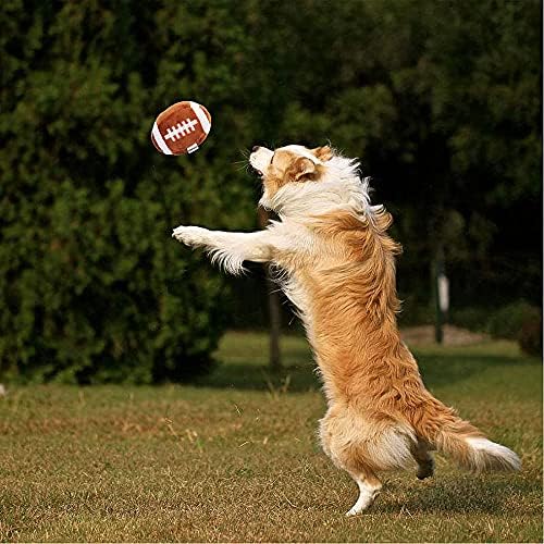 Dog Soccer Ball 3 Pack Squeaky Toy for Small Medium Dogs