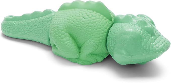 BarkBox Ilana the Iguana Super Chewer - Toy for Medium to Large Dogs | Durable Dog Toy for Aggressive Chewers - Dental Stimulating Chew