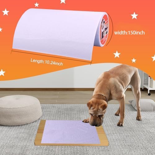 Dog Door Scratch Protector, White, 10in x 12.5ft