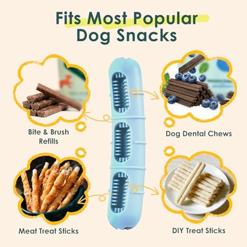 Bite & Brush Dental Chew Toy for Small/Medium Dogs
