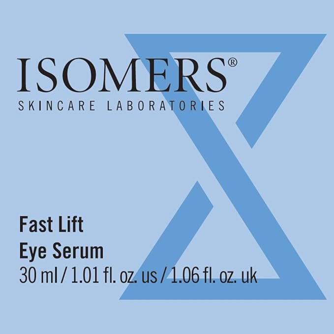 Isomers Fast Lift Eye Serum - Age Defying Formula, Reduces Appearance of Lines and Wrinkles, 30ml