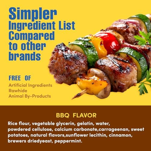 N-Bone Quado Interactive Treat, BBQ Flavor, Medium, 2.8oz