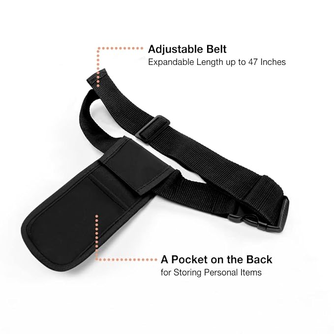 Massage Bottle (8oz) Bag Holster Kit, Adjustable Single Holster for Massage Oil & Massage Lotion (Bottle Included) (Single Bottles (8oz))