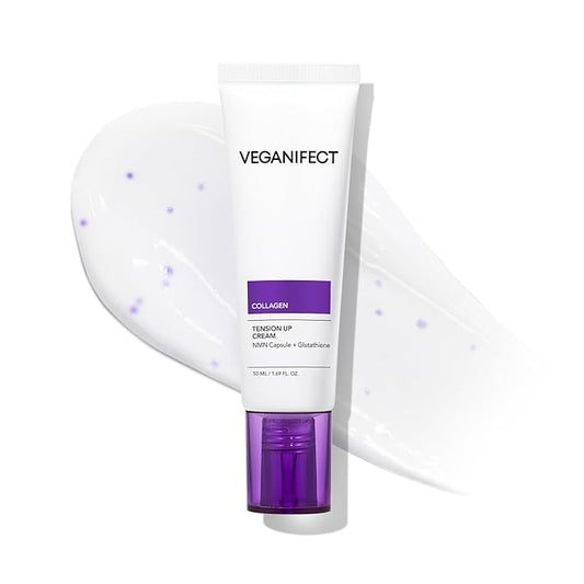 NMN Collagen Cream | Hydrating & Firming Moisturizer with Peptides & Glutathione & Hyaluronic Acid | Boosts Elasticity & Wrinkle Care | Korean Skincare, 1.69 fl.oz