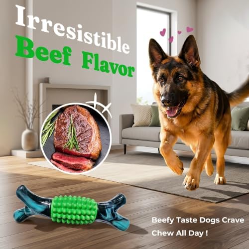 Dog Toys for Aggressive Chewers, Tough Stick Chew Bone
