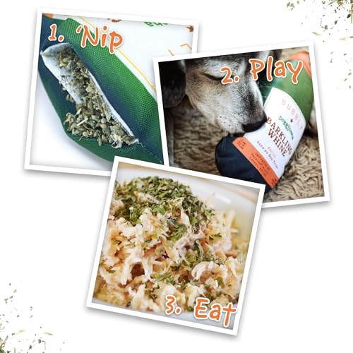 Doggijuana Barkling Whine Bundle | Refillable Plush Toy + Juananip