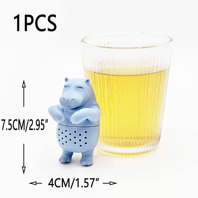 1 Pcs Creative Animal Tea Infuser, Cute Loose Leaf Tea Steeper | Reusable, Easy To Carry, Brew A Cup Of Good Tea Anytime, Anywhere