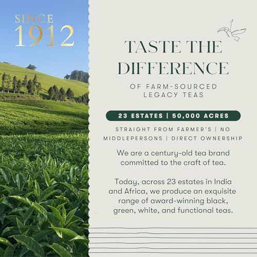 Luxmi Estates African Rose Hibiscus Tea | Loose Leaf, 50g (1.76oz, 25 Cups) | USDA Organic 8-Herb Floral Blend with Hibiscus, Rose Petals, Fennel, Cardamom, Chamomile, Star Anise & Cornflower, Caffeine-Free, Vegan