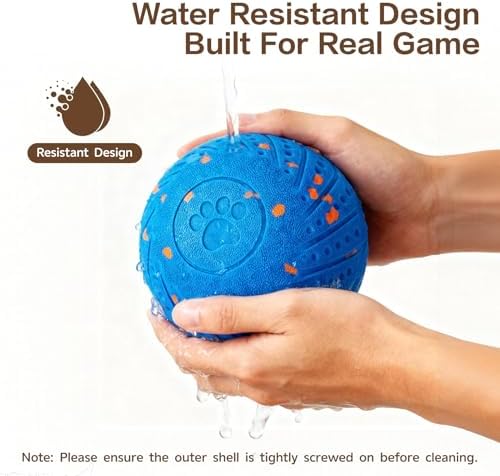 Interactive Dog Ball, Smart Interactive Dog Toys for Medium and Large Dogs