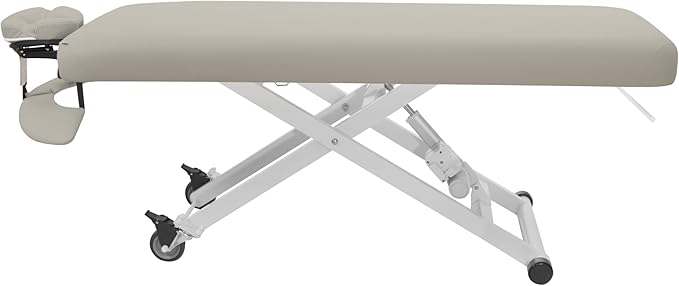 SKINACT Stella Electric Medical Spa Treatment Table (Facial Chair/Bed) ADA Compliant (Taupe)