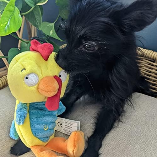 Huxley & Kent Slappies Plush Dog Toy, Kernal Pecker, Small