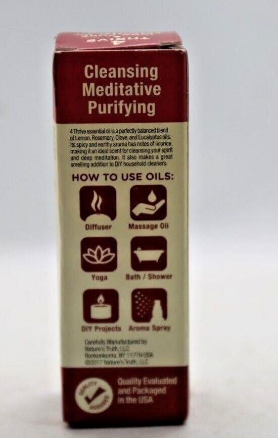 Nature's Truth Aromatherapy 4 Thrive (Pack of 4)