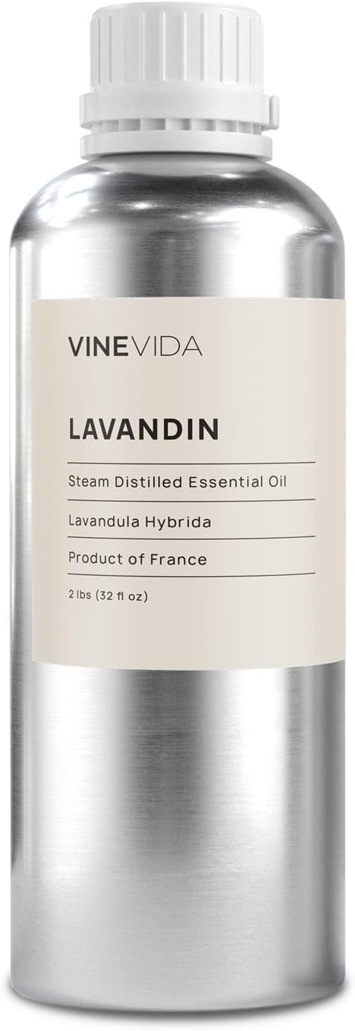 VINEVIDA Lavandin Essential Oil 32 oz - Undiluted Oil for DIY Candles & Soap Making