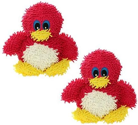 MIGHTY® 2 Pack Microfiber Medium Penguin Dog Toys